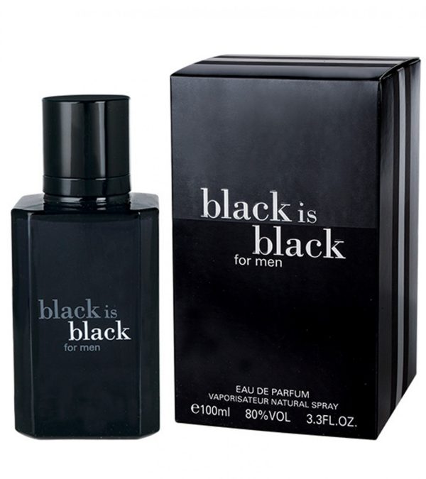 Black is black perfume for men