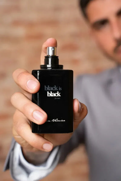 Black is black perfume for men