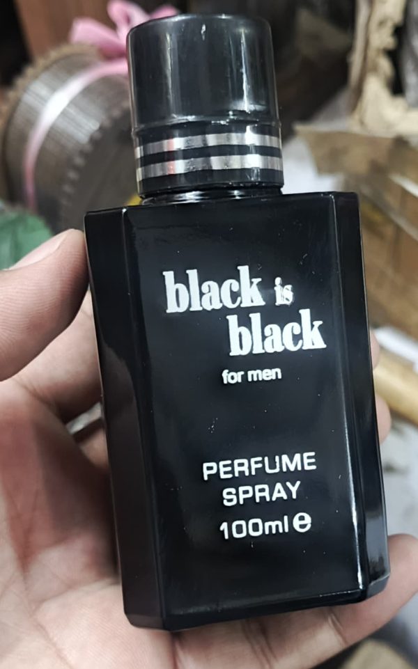 Black is black perfume for men