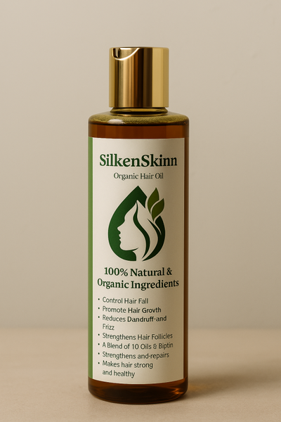 Silkenskin organic hair oil